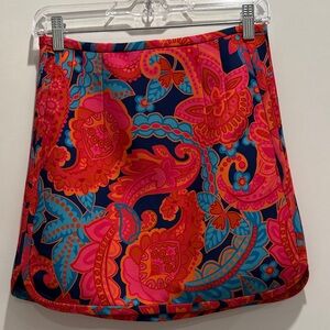 Zara Paisley Print Skirt